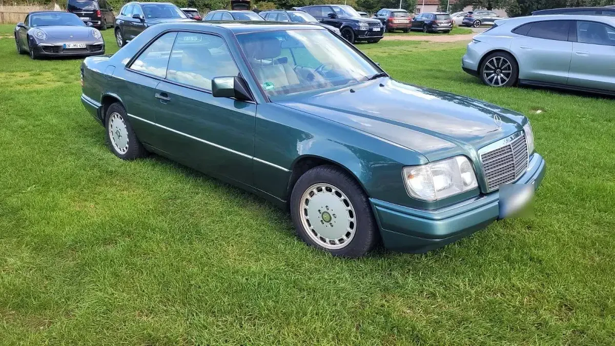 Gebraucht Mercedes 220 1995 Grün Coupé