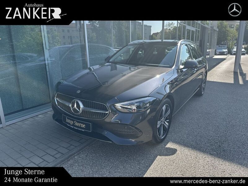 Lack graphitgrau Gebraucht 2023 Mercedes C300 Avantgarde Kombi | 38.800 € (Fairer Preis) - Bild 1/4