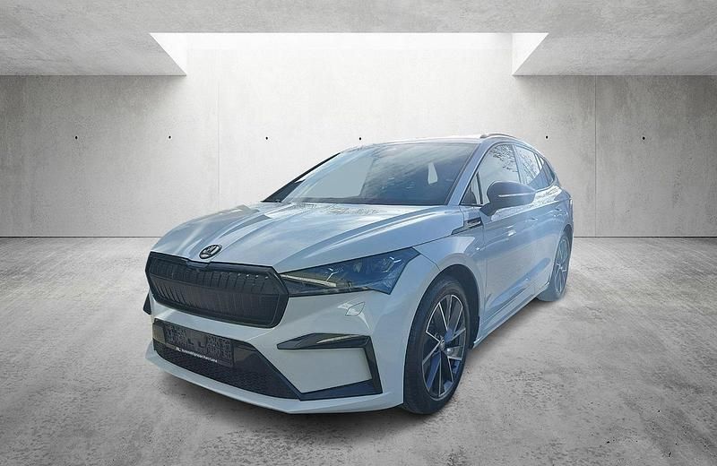 Gebraucht Skoda Enyaq iV SportLine 132 kW (180 PS) 2022 Weiß SUV