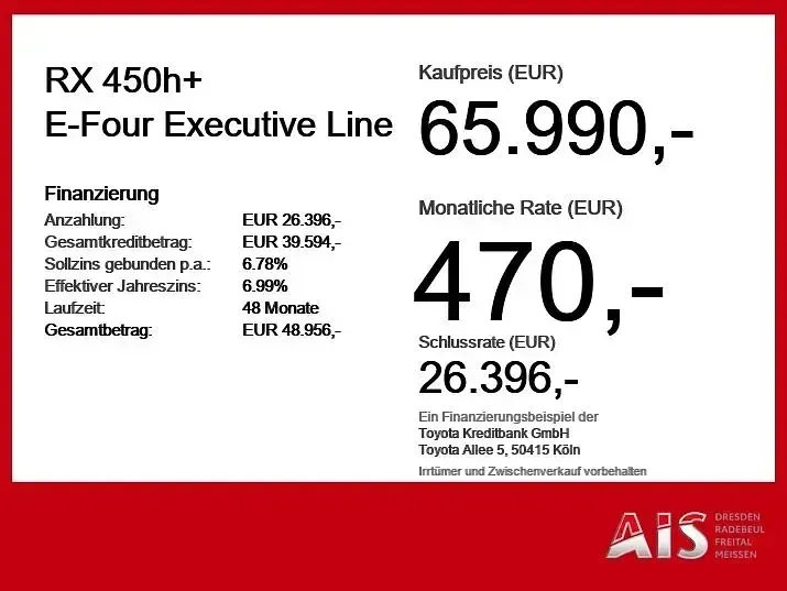 Gebraucht Lexus RX450h+ E-FOUR Executive Line 309 PS (227 kW) 2024 Grau SUV