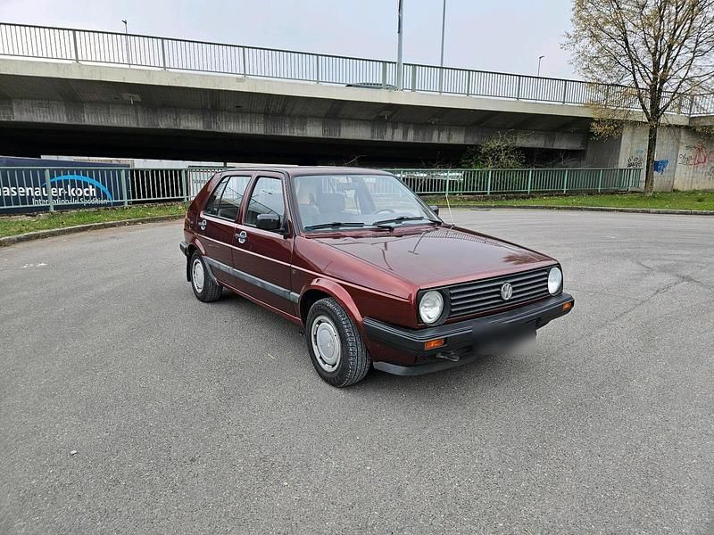 Gebraucht VW Golf II 55 PS (40 kW) 1991 Rot Kleinwagen