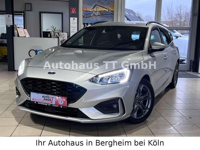 Silber Gebraucht 2020 Ford Focus ST-Line Kombi | 13.900 € (Guter Preis) - Bild 1/4