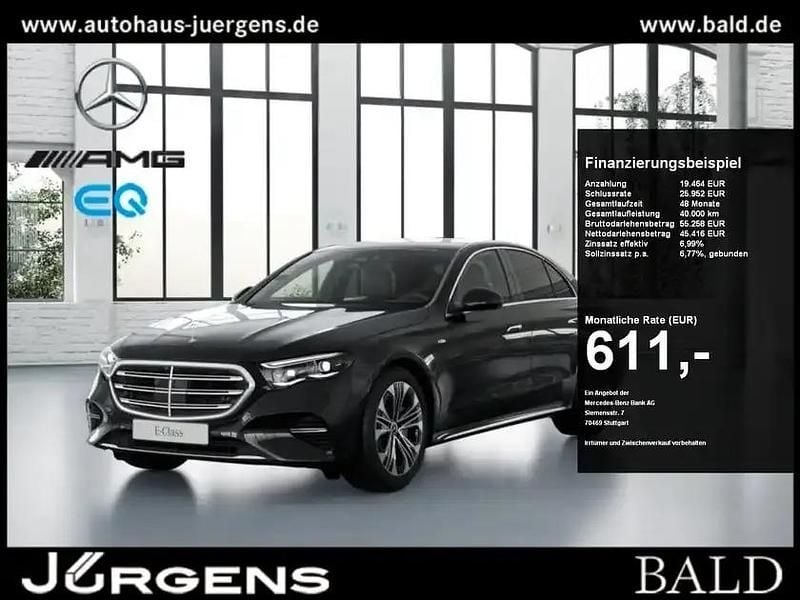 Schwarz Gebraucht 2025 Mercedes E400 Exclusive Limousine | 64.880 € (Teuer) - Bild 1/4