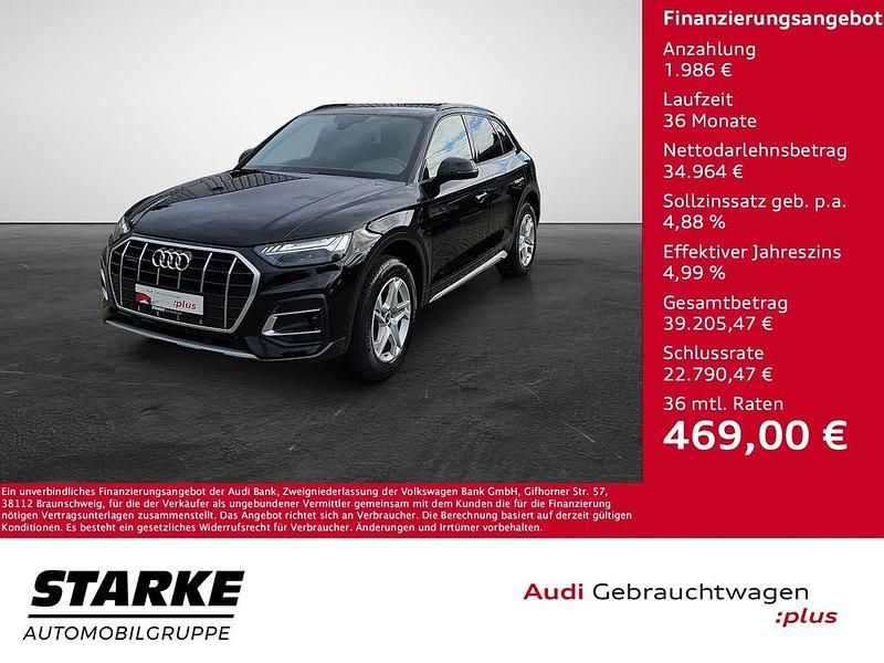 Brillantschwarz Gebraucht 2022 Audi Q5 Ambiente SUV | 36.950 € (Superpreis) - Bild 1/4