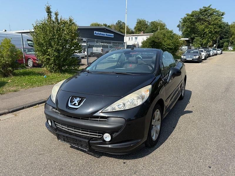 Schwarz Gebraucht 2009 Peugeot 207 CC Sport Cabrio | 799 € (Superpreis) - Bild 1/4