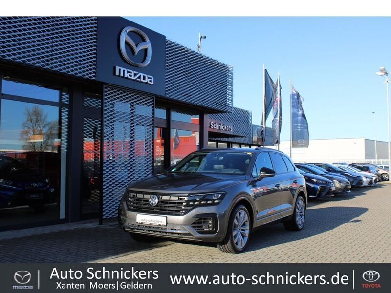 Siliziumgrau metallic Gebraucht 2019 VW Touareg Style SUV | 46.990 € (Guter Preis) - Bild 1/4