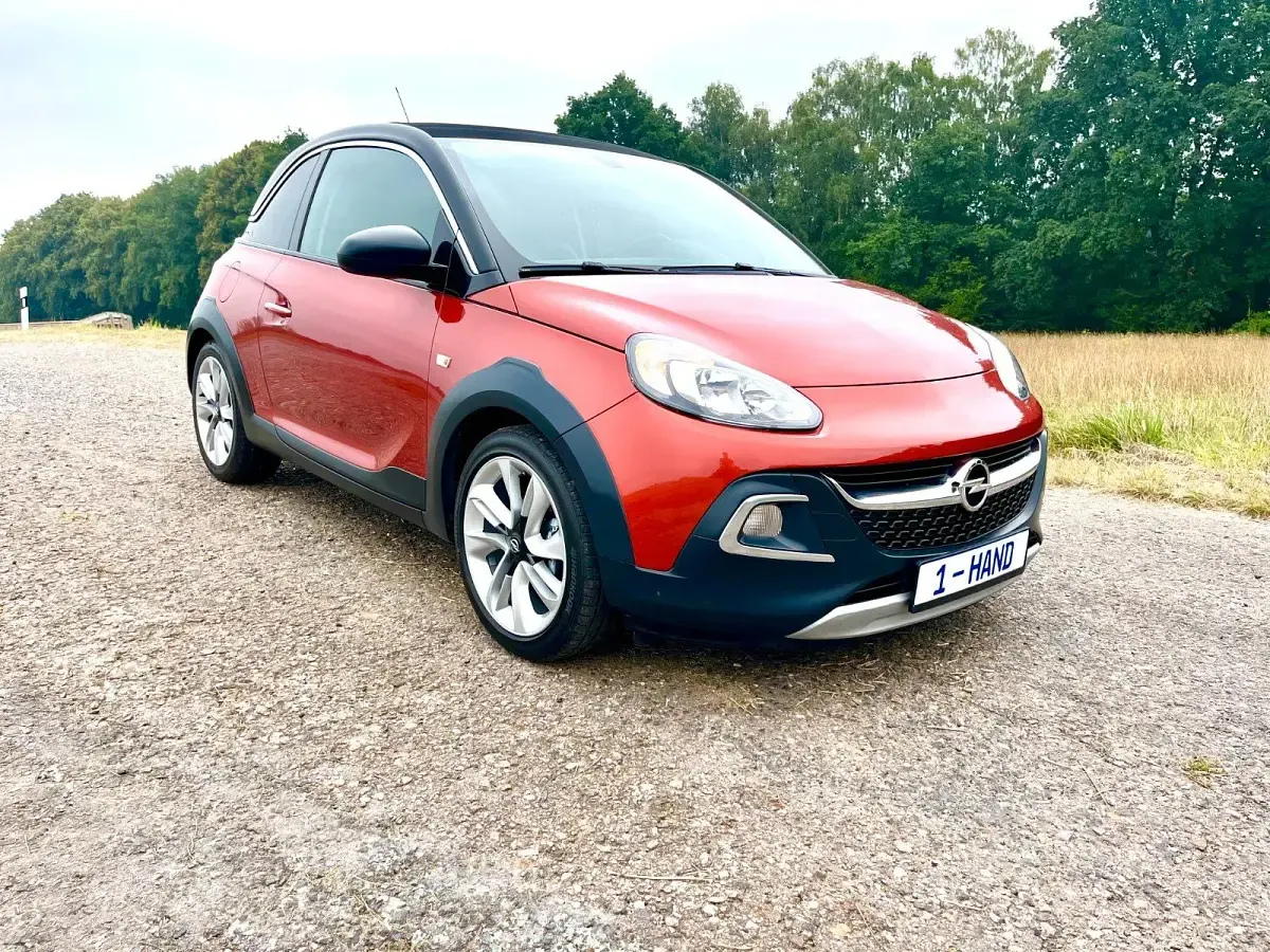 Gebraucht Opel Adam Rocks Rocks 87 PS (63 kW) 2015 Orange Kleinwagen