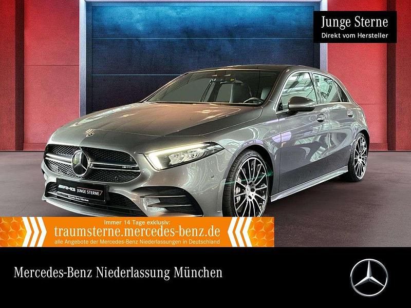 Grau Gebraucht 2020 Mercedes A35 AMG AMG Limousine | 37.390 € (Fairer Preis) - Bild 1/3