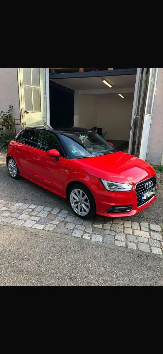 Gebraucht Audi A1 Sportback S-Line 95 PS (69 kW) 2017 Rot Kleinwagen