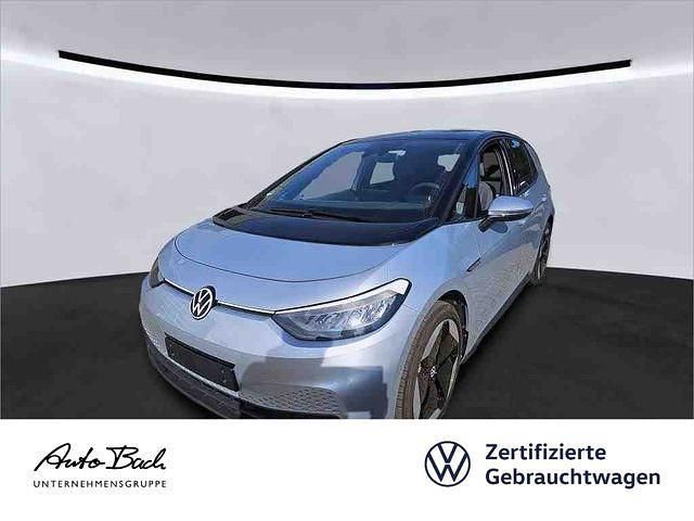 Silber (scale silver metallic/schwarz) Gebraucht 2021 VW ID.3 Pure Kleinwagen | 19.470 € (Fairer Preis) - Bild 1/4