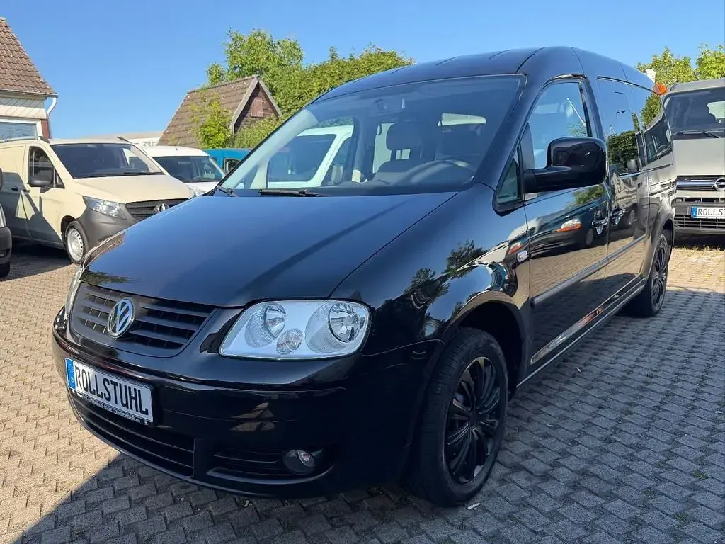 Gebraucht VW Caddy Maxi Life Life 102 PS (75 kW) 2008 Schwarz Van / Kleinbus