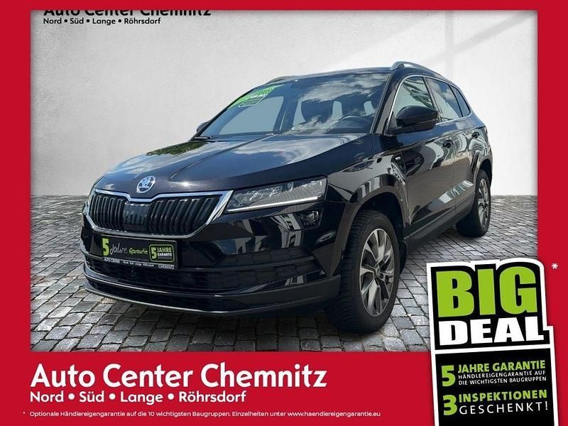 Schwarzmagic perleffekt Gebraucht 2021 Skoda Karoq Clever SUV | 24.777 € (Guter Preis) - Bild 1/4