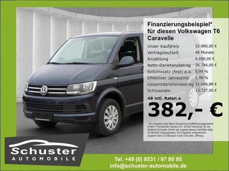 Blau Gebraucht 2020 VW T6.1 Van | 35.949 € (Fairer Preis) - Bild 1/4
