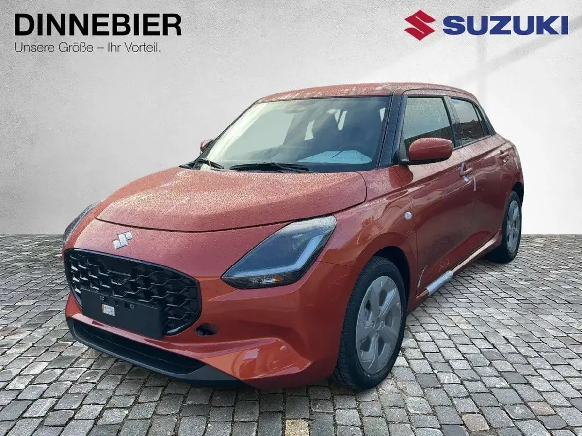 Neu Suzuki Swift Comfort 83 PS (61 kW) 2026 Flame orange pearl metallic Kleinwagen