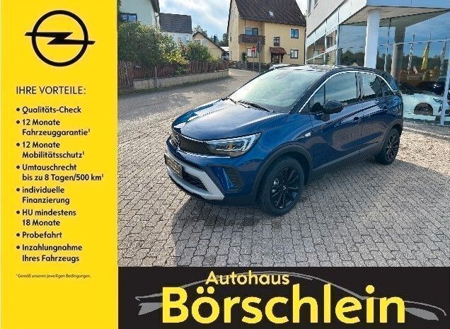 Blau Gebraucht 2023 Opel Crossland Elegance SUV | 21.970 € (Etwas zu teuer) - Bild 1/4