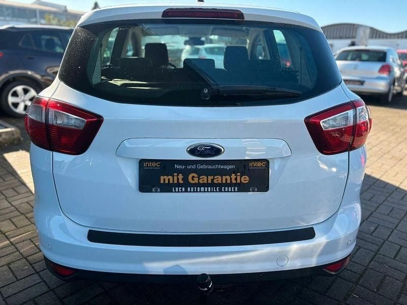 Gebraucht Ford C-MAX Titanium 125 PS (91 kW) 2014 Weiß Van / Kleinbus