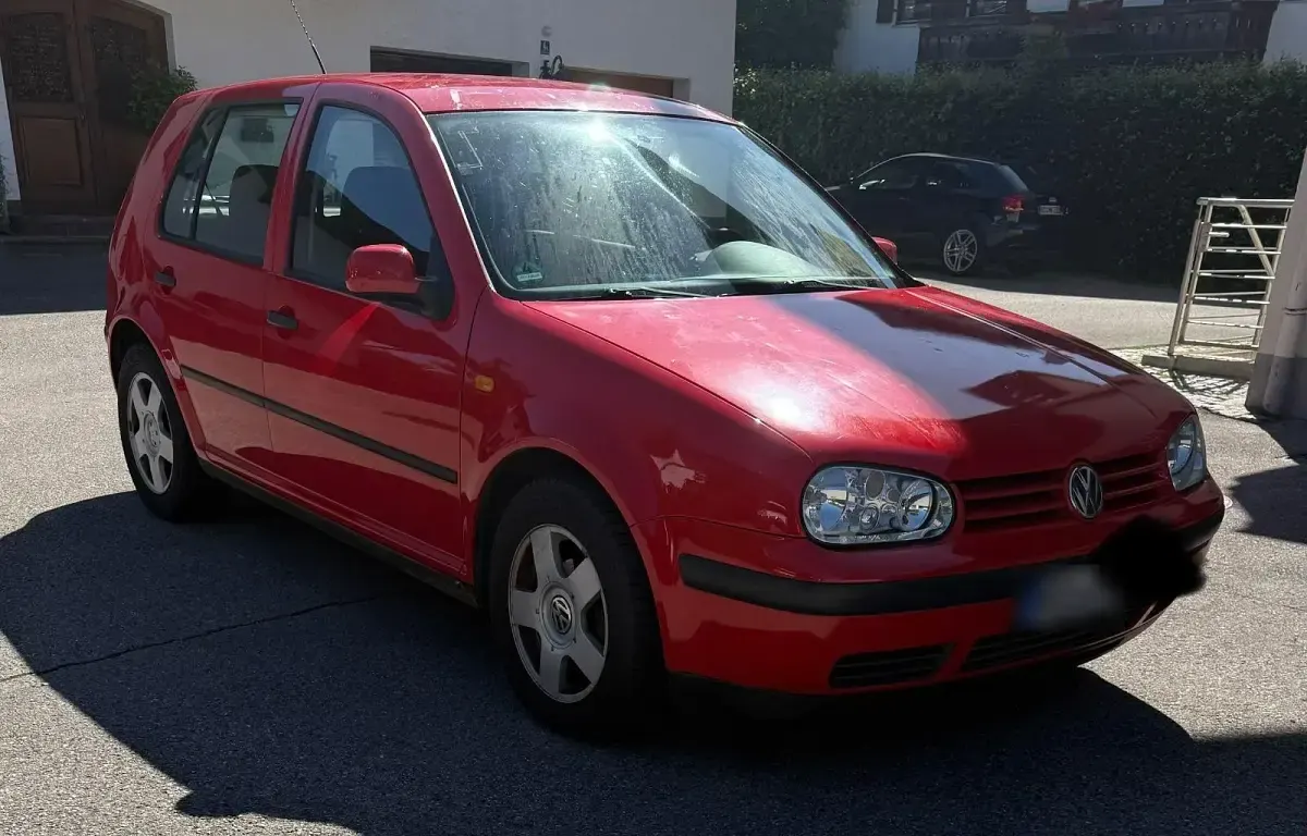 Gebraucht VW Golf III 75 PS (55 kW) 1998 Rot Kombi