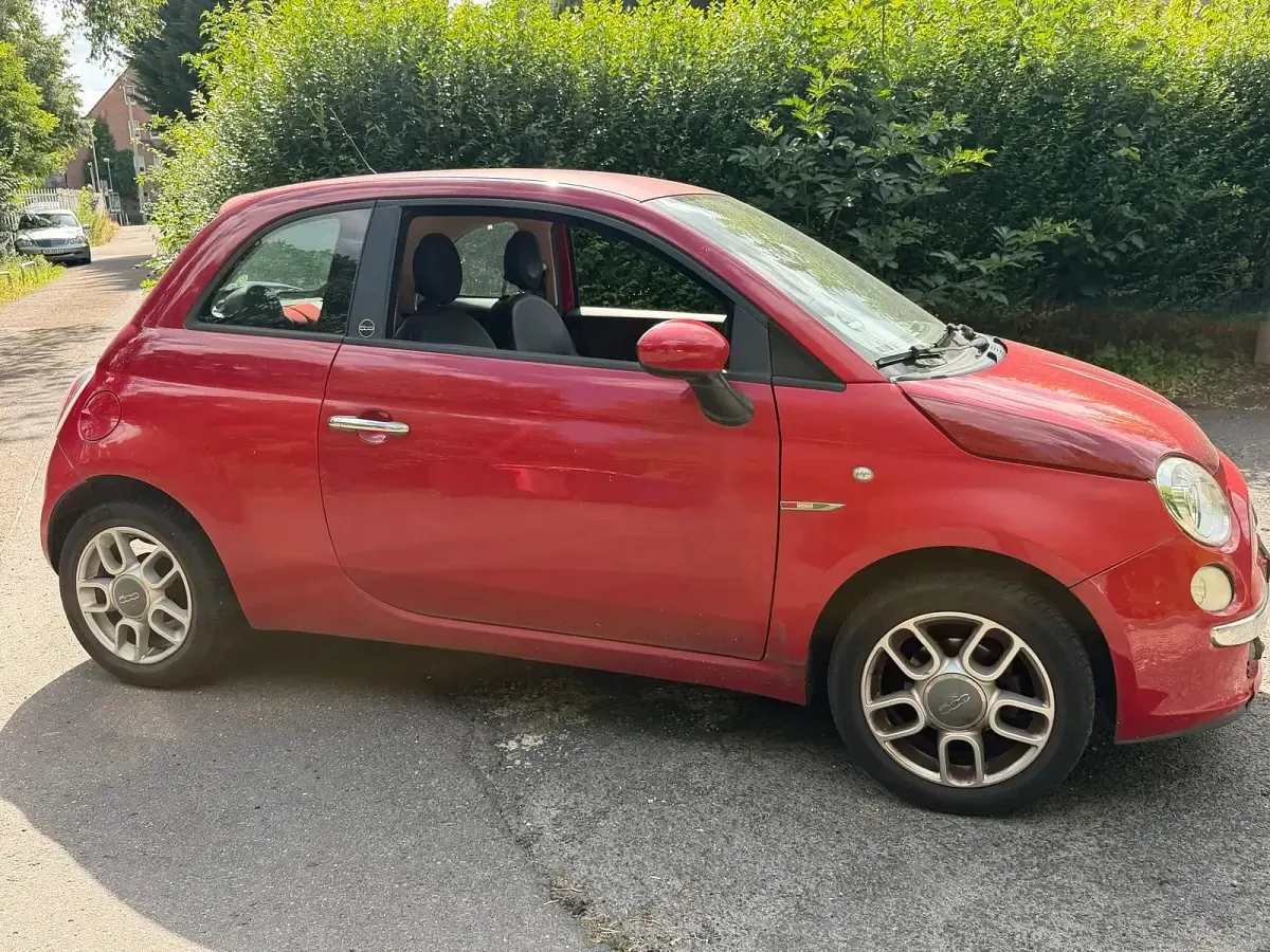 Gebraucht Fiat 500 69 PS (50 kW) 2009 Rot Cabrio