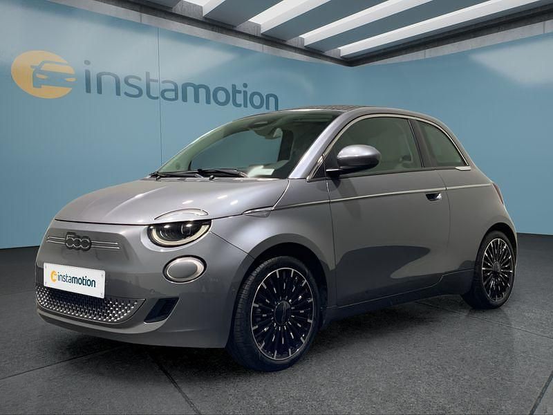 Grau Gebraucht 2023 Fiat 500e La Prima Cabrio | 23.799 € (Fairer Preis) - Bild 1/4