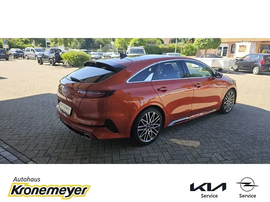 Gebraucht Kia ProCeed GT GT 204 PS (150 kW) 2024 Orange Kleinwagen