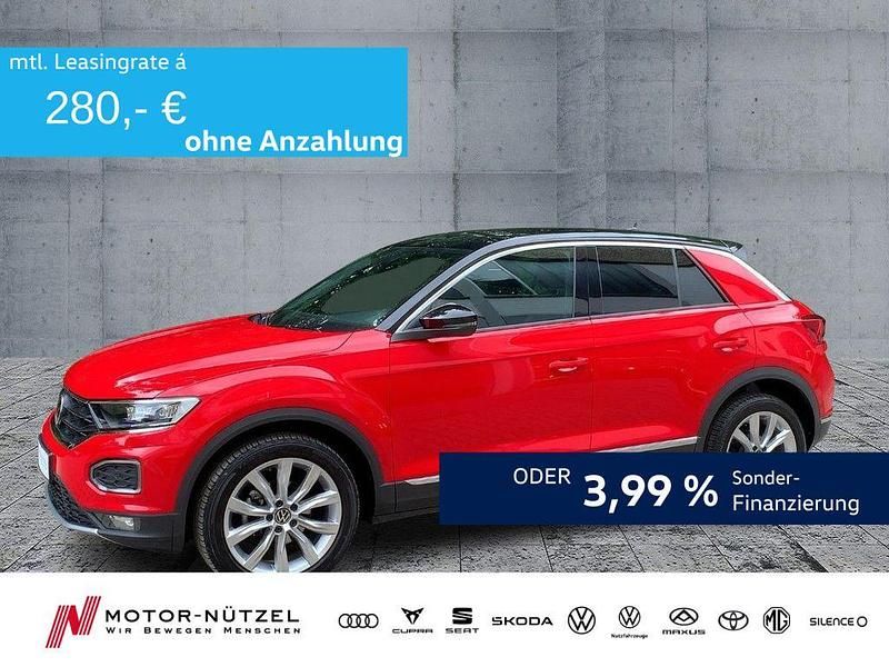 Flashrot Gebraucht 2021 VW T-Roc Sport SUV | 21.990 € (Superpreis) - Bild 1/4
