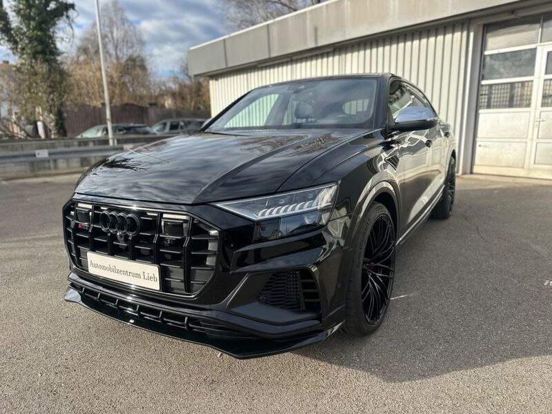 Mythosschwarz metallic Gebraucht 2024 Audi SQ8 Sport SUV | 134.900 € (Fairer Preis) - Bild 1/4