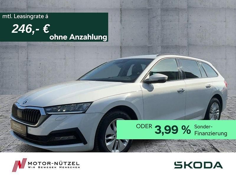 Weiß Gebraucht 2021 Skoda Octavia Ambition Kombi | 19.750 € (Fairer Preis) - Bild 1/4