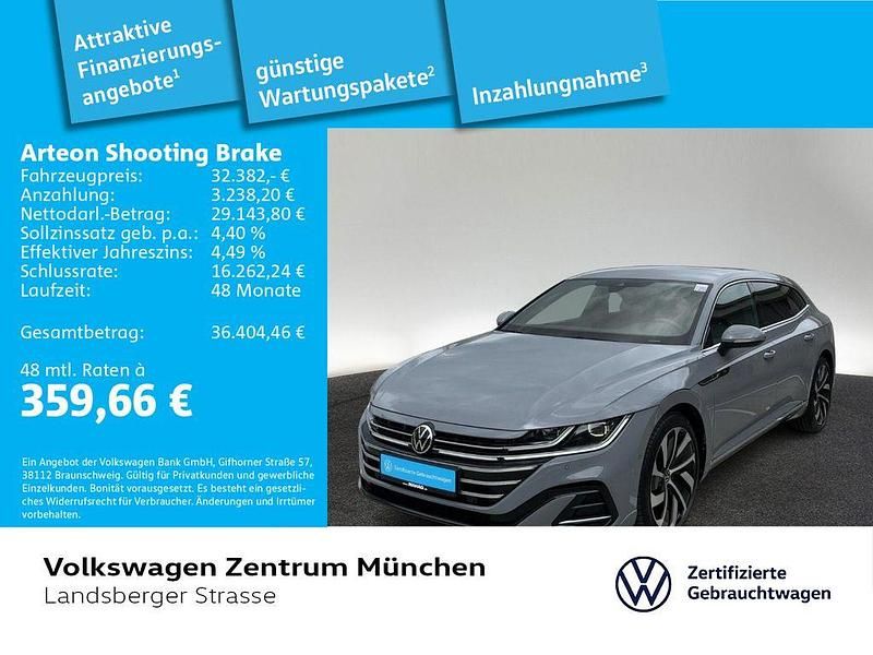 Grau Gebraucht 2023 VW Arteon IQ Drive Limousine | 32.382 € (Guter Preis) - Bild 1/2