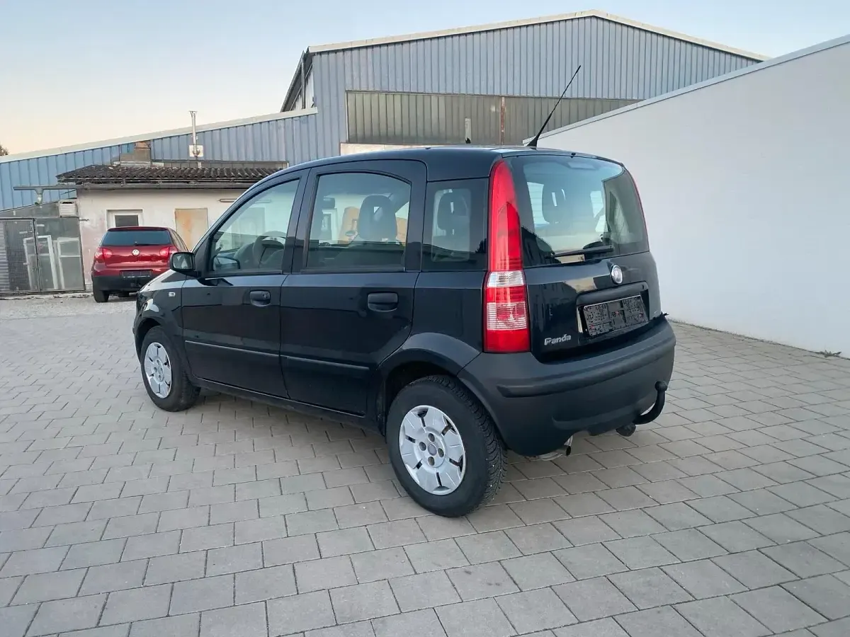 Gebraucht Fiat Panda 2009 Schwarz Kleinwagen