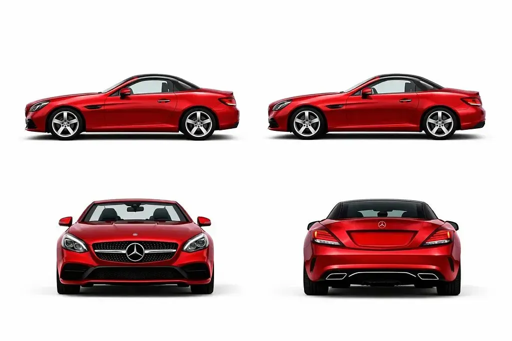 Gebraucht Mercedes SLC300 245 PS (180 kW) 2017 Rot Cabrio