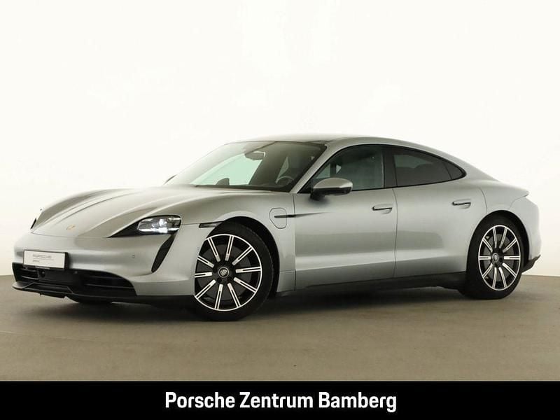Silber Gebraucht 2020 Porsche Taycan 4S Limousine | 64.900 € (Teuer) - Bild 1/4