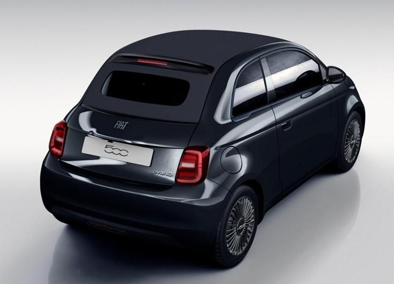 Neu Fiat 500C Icon 65 PS (47 kW) 2026 Onyx schwarz Cabrio