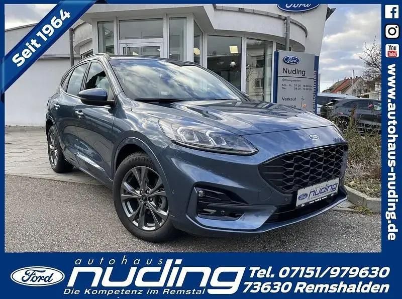 Chromablau Gebraucht 2023 Ford Kuga ST-Line SUV | 24.970 € (Guter Preis) - Bild 1/4