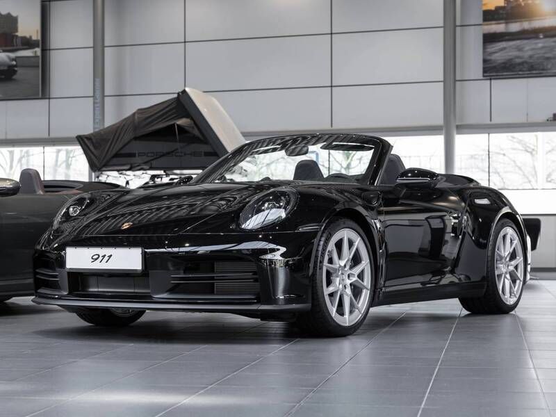 Schwarz Neu 2025 Porsche 911 Carrera Cabrio | 163.723 € (Guter Preis) - Bild 1/4
