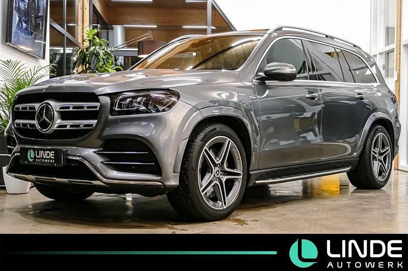 Grau Gebraucht 2020 Mercedes GLS400 AMG SUV | 72.900 € (Guter Preis) - Bild 1/4