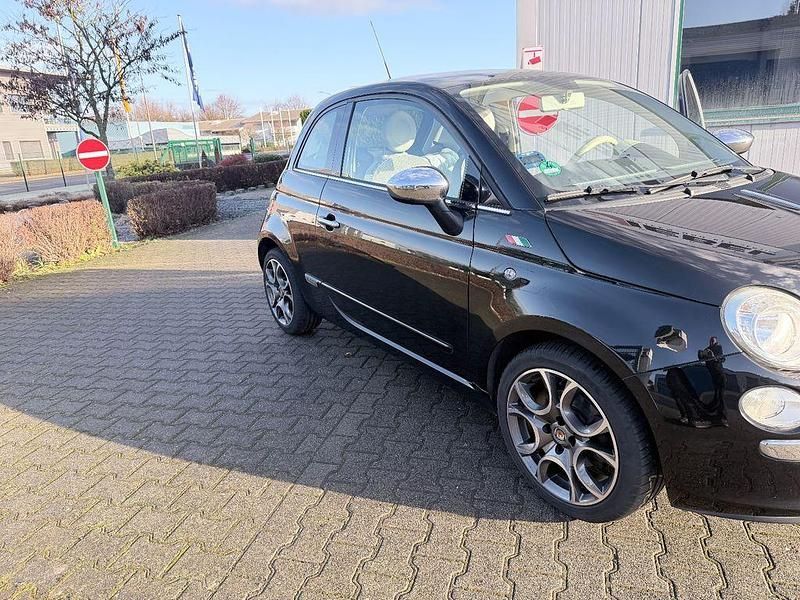 Schwarz Gebraucht 2009 Fiat 500 Lounge Kleinwagen | 4.950 € (Fairer Preis) - Bild 1/4