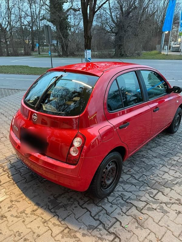 Gebraucht Nissan Micra 65 PS (47 kW) 2009 Rot Kleinwagen