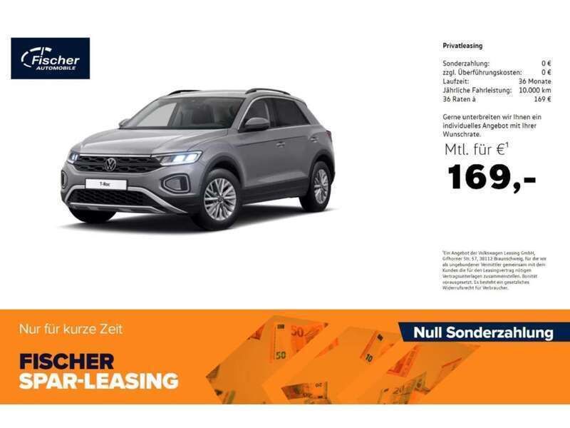 Grau Gebraucht 2024 VW T-Roc Life SUV | 21.940 € (Guter Preis) - Bild 1/2