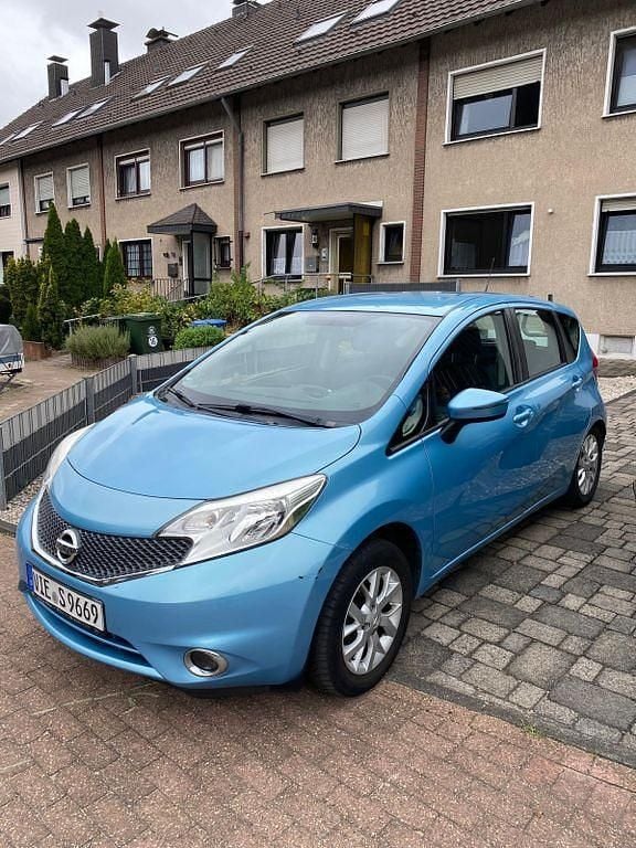 Gebraucht Nissan Note Acenta 80 PS (58 kW) 2014 Blau Kleinwagen