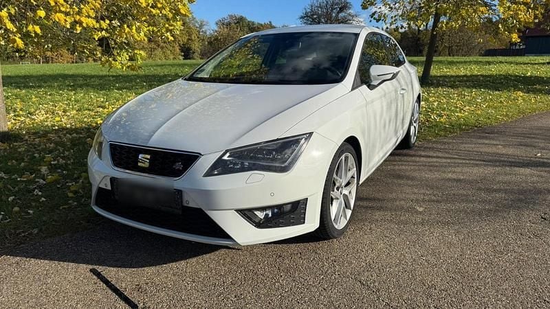 Gebraucht Seat Leon SC FR 125 PS (91 kW) 2017 Weiß Kleinwagen