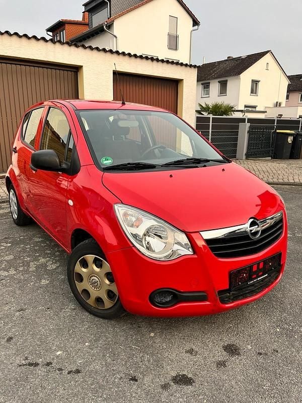 Gebraucht Opel Agila 68 PS (50 kW) 2009 Rot Kleinwagen