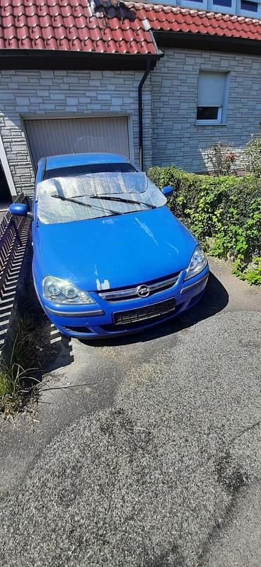 Blau Gebraucht 2005 Opel Corsa Kleinwagen | 200 € (Superpreis) - Bild 1/4