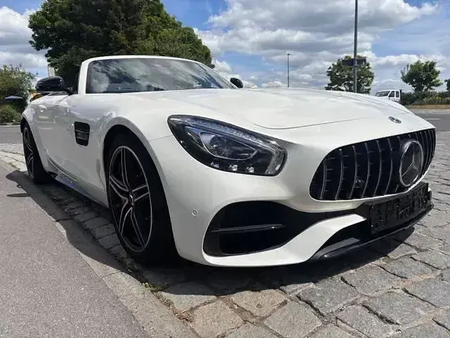 Gebraucht Mercedes AMG GT C AMG 558 PS (410 kW) 2018 Weiß Cabrio