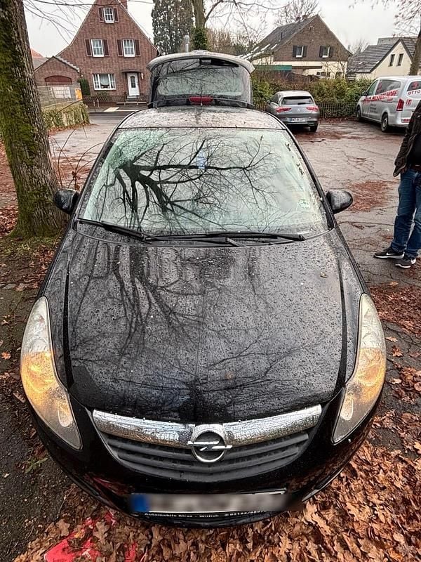 Gebraucht Opel Corsa 69 PS (50 kW) 2009 Schwarz Kleinwagen