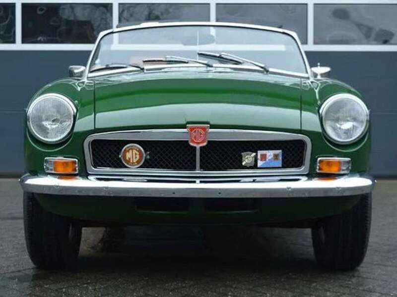 Grün Gebraucht 1979 MG B Cabrio | 12.599 € - Bild 1/4