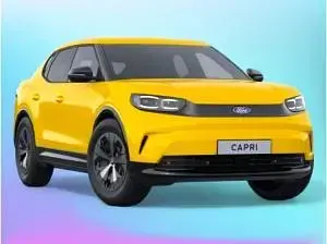 Neu Ford Capri Style 139 kW (190 PS) 2026 Gelb (vivid yellow) SUV