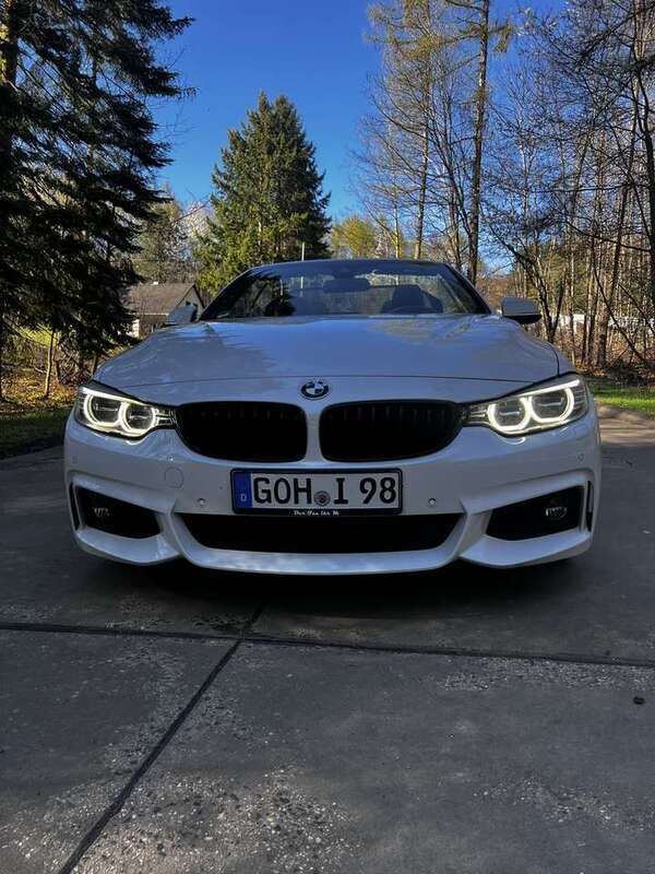 Weiß Gebraucht 2016 BMW 420 M Sport Cabrio | 24.000 € (Fairer Preis) - Bild 1/4