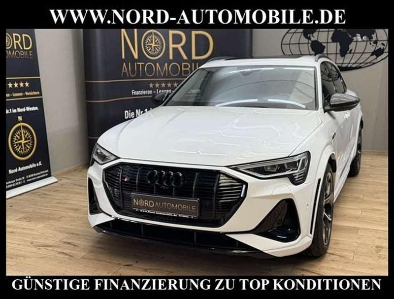 Gebraucht Audi e-tron Ambiente 369 kW (503 PS) 2022 Gletscherweiß metallic (metallic) SUV