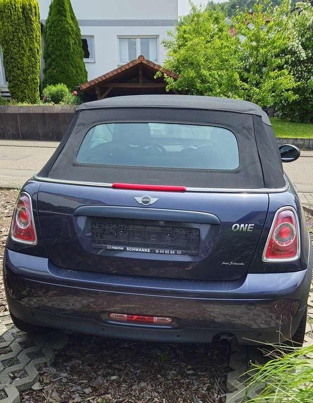 Gebraucht Mini One Cabriolet 98 PS (72 kW) 2012 Schwarz Cabrio
