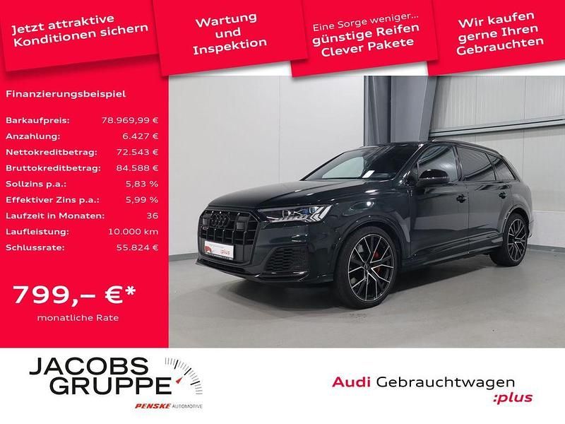 Individuallackierungen audi exclusive Gebraucht 2023 Audi SQ7 Competition SUV | 78.970 € (Teuer) - Bild 1/4